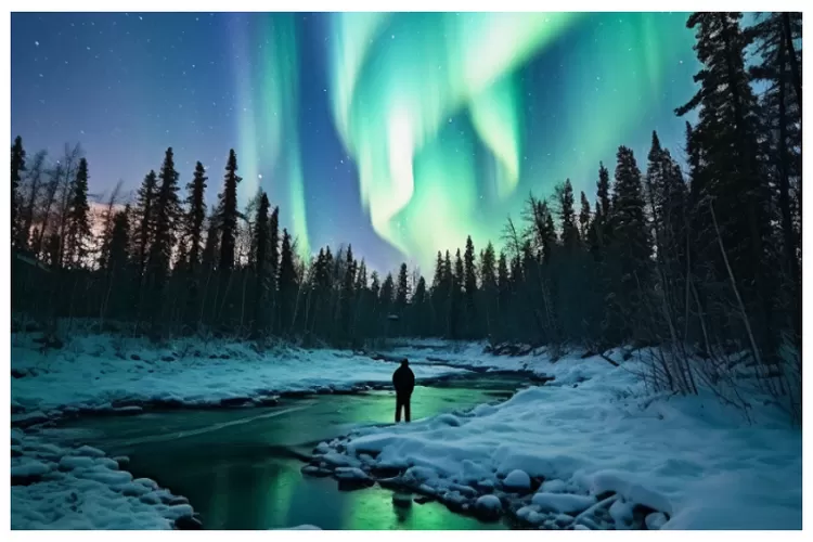 Unique and Strange Events in the World: Natural Wonders of the Aurora Borealis, Beautiful and Amazing Light in the Northern Sky
